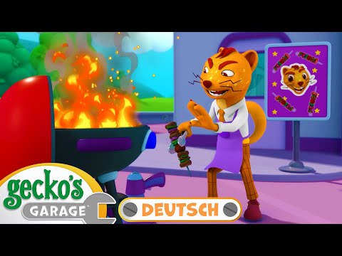 Es brennt!｜20-minütige Zusammenstellung｜Geckos Garage｜LKW für Kinder
