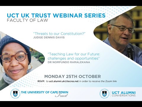 Challenges in teaching Law for the future & Challenges facing our Constitution