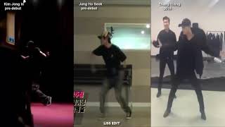 Kai - J-hope - Lay NLT - Let Me Know dance comparison
