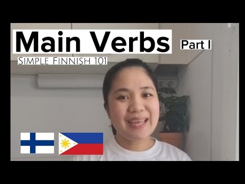 Simple Finnish 101 : Main Verbs (Part I)