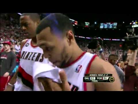 Brandon Roy Cries After Huge Win vs Dallas in Game 4