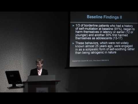 Conférence annuelle 2017 de la NASSPD, Mary Zanarini, éd., Cours longitudinal sur la personnalité...