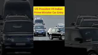 Indian Prime Minister Car Entry | American President Car Entry | #short
