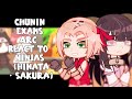 Chunin Exams Arc React To Ninjas Hinata Sakura Gacha React