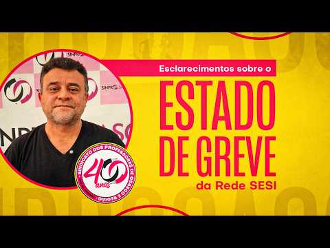 Professores do SESI rejeitam contraproposta patronal e aprovam estado de greve em assembleia