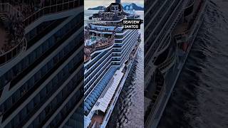 MSC SEAVIEW  navio cruise cruzeiro   Santos Buzios Salvador @cruzeiros2025 #drone #google  #shorts