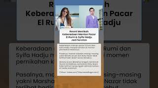El Rumi dan Syifa Hadju Menikah, Keberadaan Mantan Pacar Masing-masing Disorot, Tak Diundang?