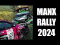 Manx Rally 2024 | Crash & Action