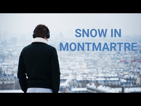 Snowy Montmartre - Snow on the Ground in Paris