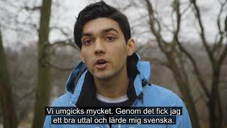 Tips för att bli bättre på svenska: "Bli vän med någon som talar bra svenska" Tips för att bli bättre på svenska: "Bli vän med någon som talar bra svenska"