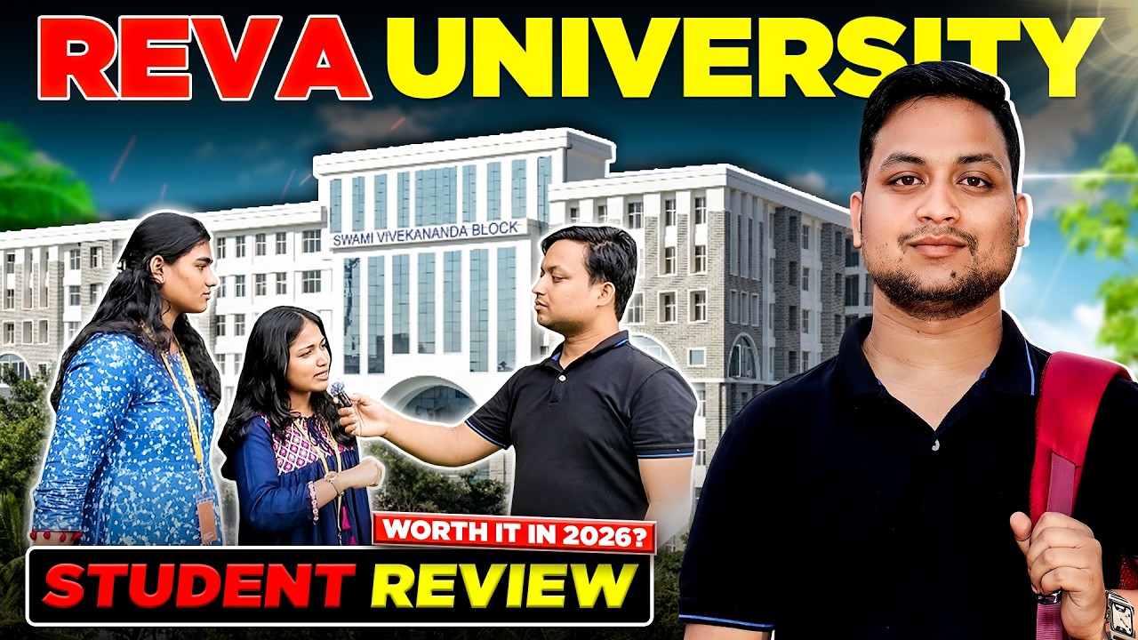 REVA University Bangalore Student Review 2026 🤯 | Admission, Fees, Placements & Is It Worth It? 🔥