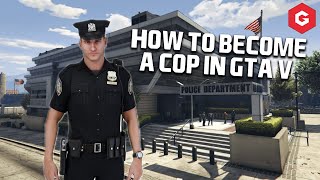 The EASIEST way to become a Cop on GTA 5