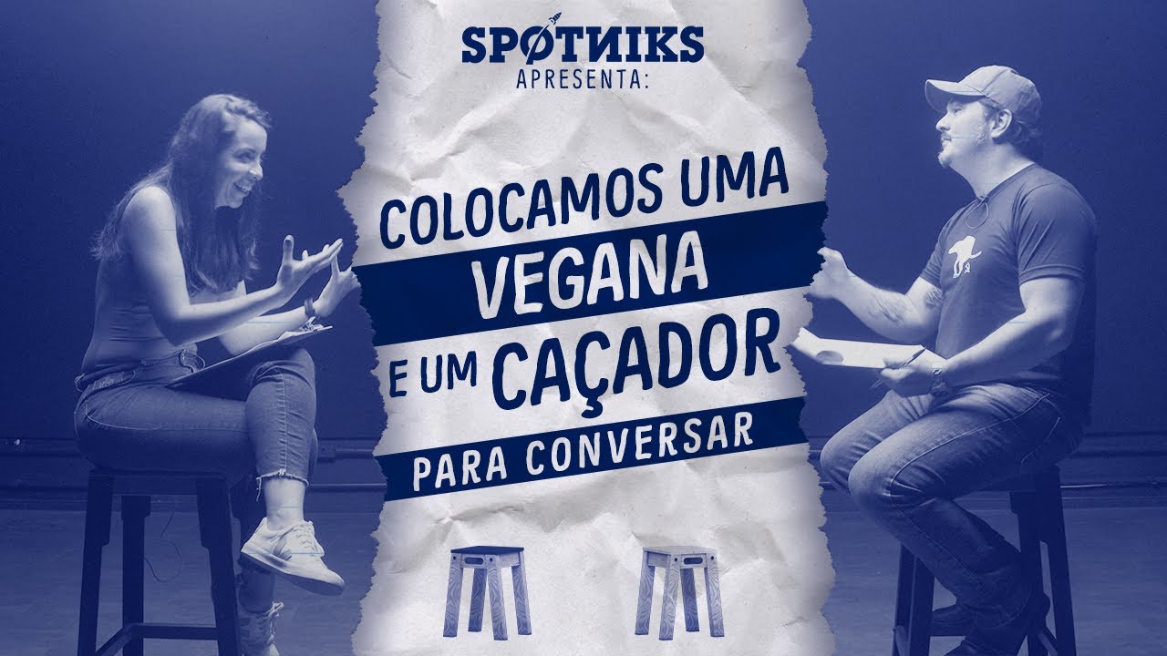 Colocamos uma VEGANA e um CAÇADOR para conversar (sem que eles soubessem)