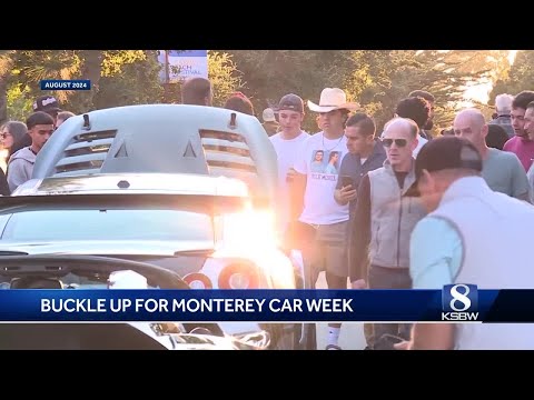 Monterey car week begins Friday, drawing visitors and mixed local opinions