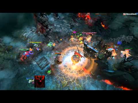 Dota 2 combat 1 - Newbee miracle vs Braveheart