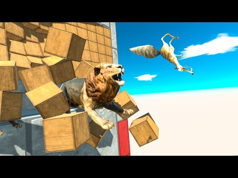 Run and Escape on the Dangerous Path | ARBS Challenge - Animal Revolt Battle Simulator