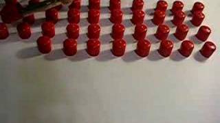 preview picture of video 'RED PLASTIC CAPS FOR CLEAR PLASTIC TUBES'