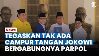 Prabowo Tegaskan Tak Ada Campur Tangan Jokowi soal Bergabungnya PAN, PKB dan Golkar