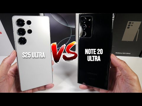 Samsung Galaxy S25 Ultra VS Samsung Galaxy Note 20 Ultra (Camera Comparison, PUBG & Display & Speed)