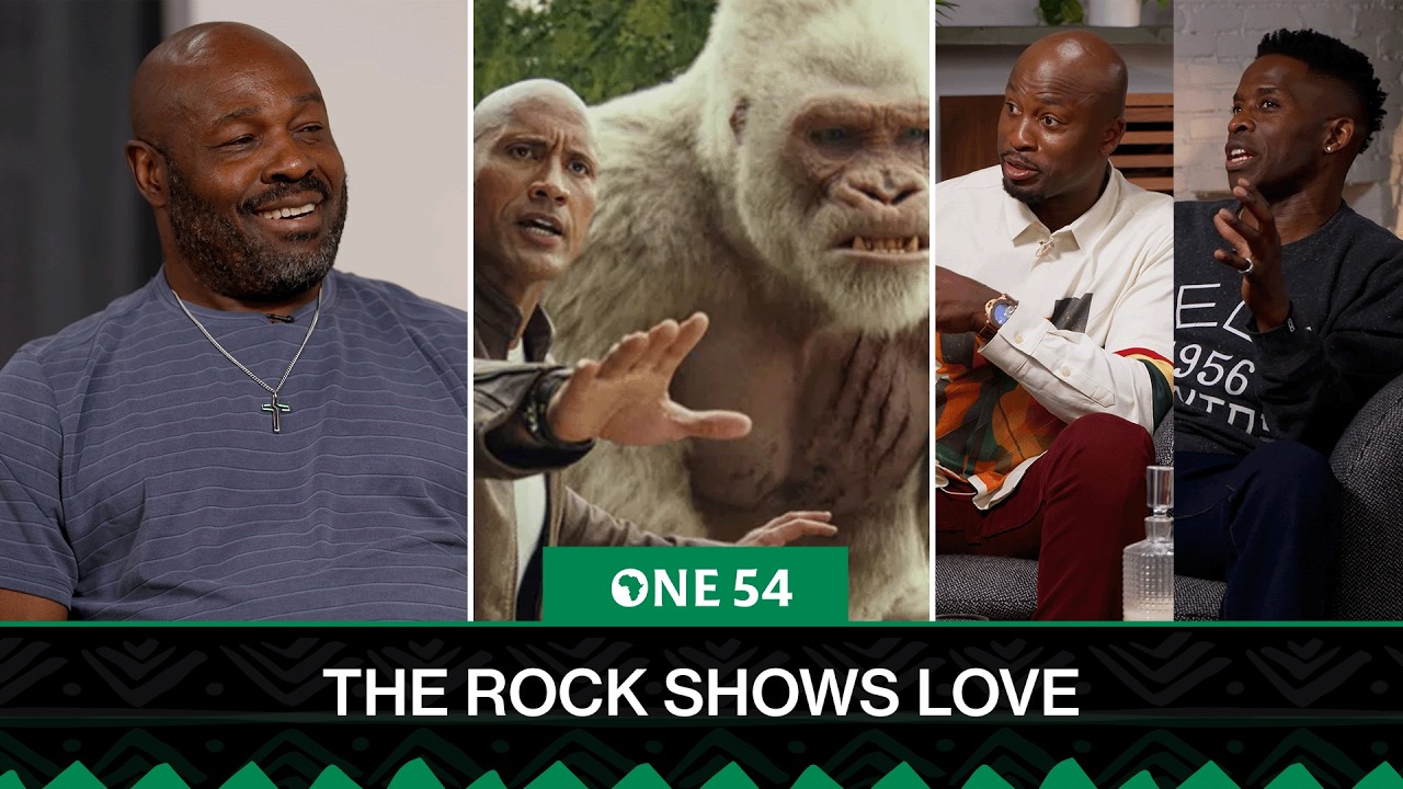 The Rock Shows Love To Christian Okoye In Rampage | One54 Africa Podcast
