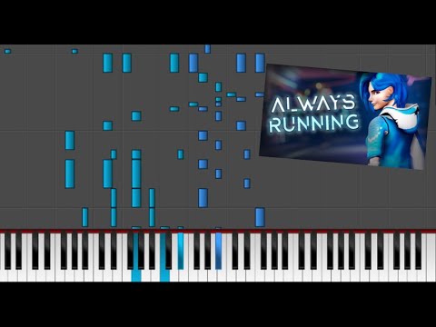 Always Running Meta Runner Season 1 Official Opening Piano Solo (Remastered)