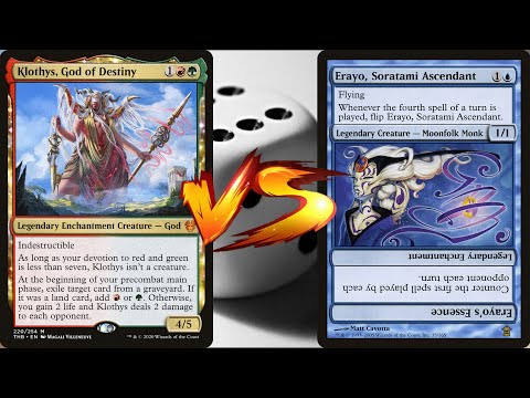 Klothys VS Erayo - MTG EDH Duel Commander