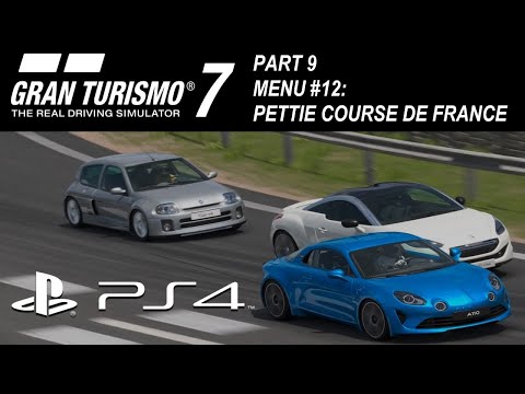 Gran Turismo 7 (PS4) - Walkthrough 100% Part 9 - Menu #12: Pettie Course de France