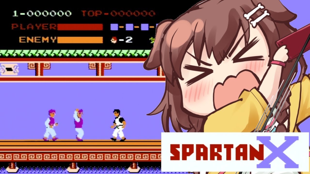 【FC】スパルタンX遊ぶ！！！【ファミコン】