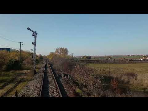 Intrare în gara Botoșani 31-10-2022