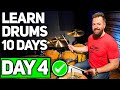 Drums Lesson 4 This FIRST DRUM FILL Is Used In THOUSANDS Of Songs Free 10 Day Starter Course