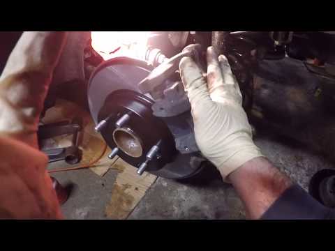 2016-2018 Honda Civic Rear Brake Pad and Rotor Replacement - PART 3