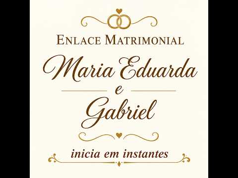 Enlace Matrimonial Maria Eduarda e Gabriel|  MORRO AGUDO DE GOIÁS-GO