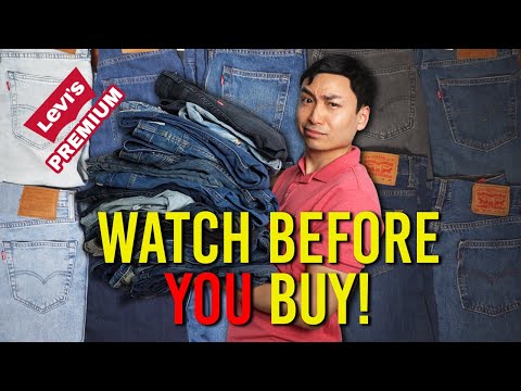 ULTIMATE Guide To Levi's Premium Jeans (Every Fit Explained!)