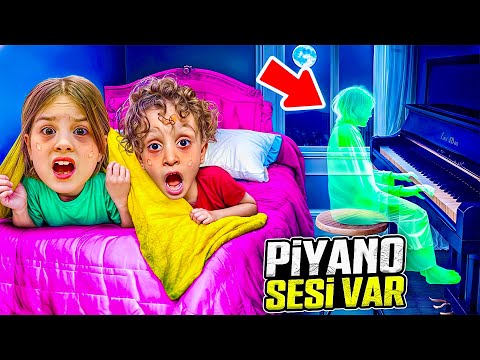 KUZEY ELİF THERE IS AN IMAGINARY PERSON AT HOME!! SHE PLAYS THE PIANO AT NIGHT!! WE FOLLOWED THE ...