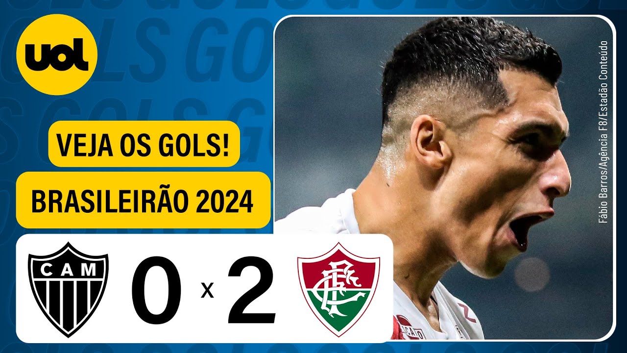 ATLÉTICO-MG 0 X 2 FLUMINENSE - BRASILEIRÃO 2024; VEJA OS GOLS DE KEVIN SERNA E JHON ARIAS