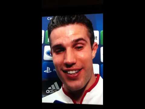 The best Van Persie interview ever