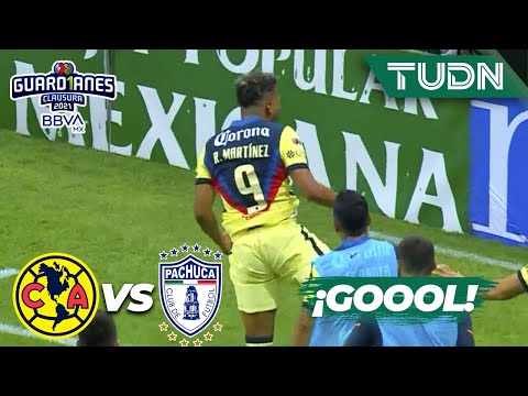 FEAT! Roger's amazing goal | América 3-1 Pachuca | Guard1anes Tournament 2021 BBVA MX Quarterfina...