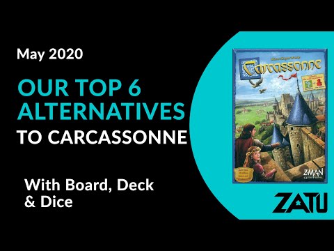 6 Alternatives to Carcassonne!