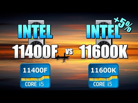 11400F vs 11600K - 2060S 💥 CSGO 💥 Fortnite 💥 PUBG 💥 GTAV 💥 Overwatch.