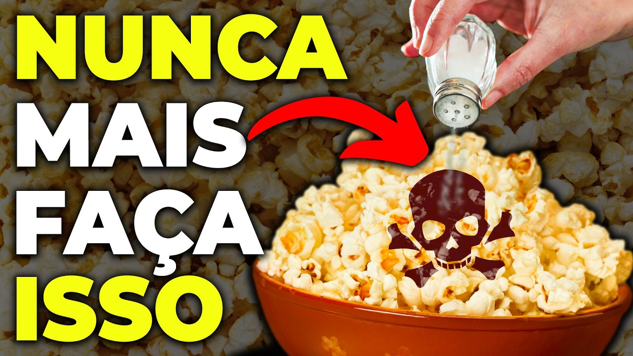 A VERDADE sobre a PIPOCA: REALMENTE Faz TÃO MAL Assim?