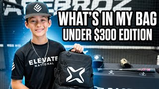 What’s In My Baseball Bag UNDER $300