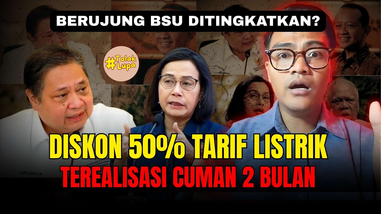 Diskon 50% Tarif Listrik Era Prabowo, Bisa Dirasakan Lagi oleh Rakyat Indonesia? | #TolakLupa