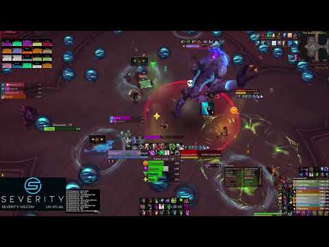 Mythic Hungering Destroyer - Affliction Warlock PoV - Severity