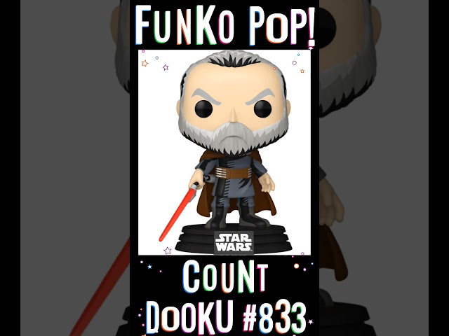Vídeo relacionado con Funko Pop! Star Wars: May The Force - Count Dooku - Retro - Figura de Vinilo Coleccionable - Idea de Regalo - Mercancía Oficial - Juguetes para niños y Adultos - Figura Modelo para coleccionistas