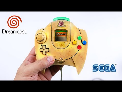 Restoring the Original Sega Dreamcast Controller - Retro Console Restoration & Repair  - ASMR