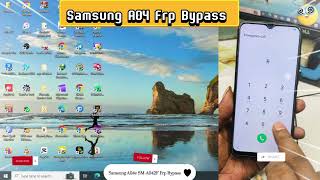 Easy Samsung A04e SM A042F Frp Bypass Method