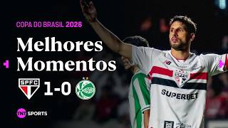 LUCIANO CRAVA, VAR CORRIGE MARCAÇÃO DE EXPULSÃO E PÊNALTI, MAS CALLERI ERRA! SÃO PAULO 1X0 JUVENTUDE