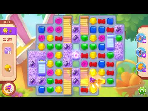 Homescapes Level 4604 夢幻家園 第4604關