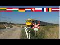 Railroad Crossings Of Lithuania And Europe 2024 Lietuvos Ir Europos Geležinkelio Pervažos 2024