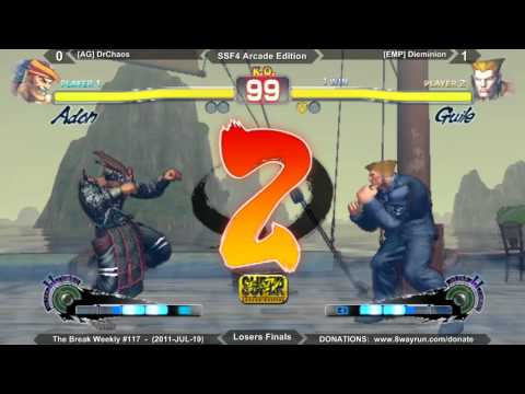 The Break Weekly #117 - SSF4ae LF - [AG] DrChaos VS [EMP] Dieminion